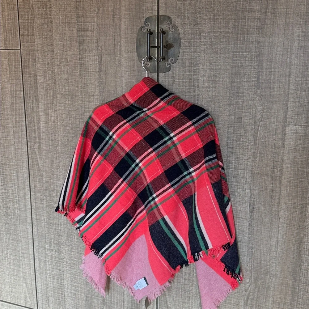 J. Crew Wool Blend Asbury Plaid Scarf‎